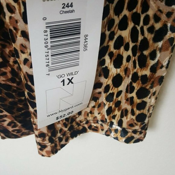 TanJay Animal Print Cheetah Womens Blazer Jacket - Picture 9 of 9